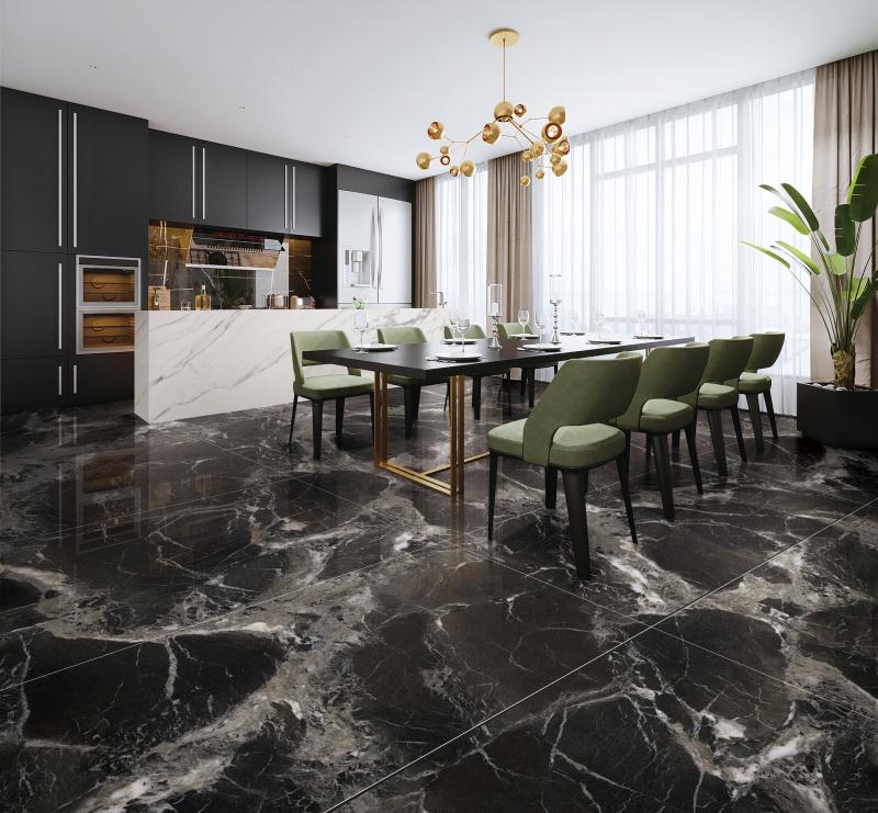 Фото в интерьере Marble Mosaic Elegant Black