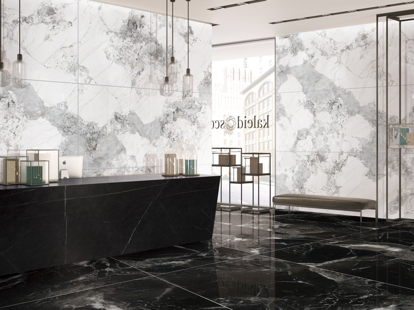Фото в интерьере Marble Mosaic Elegant Black