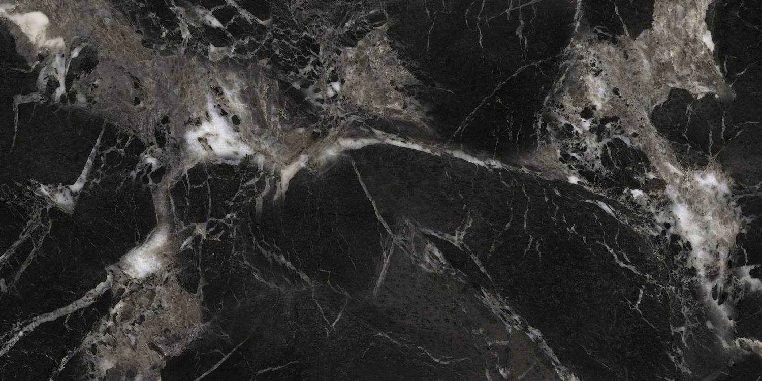 Полированный Marble Mosaic Керамогранит Elegant Black Pol 90х180