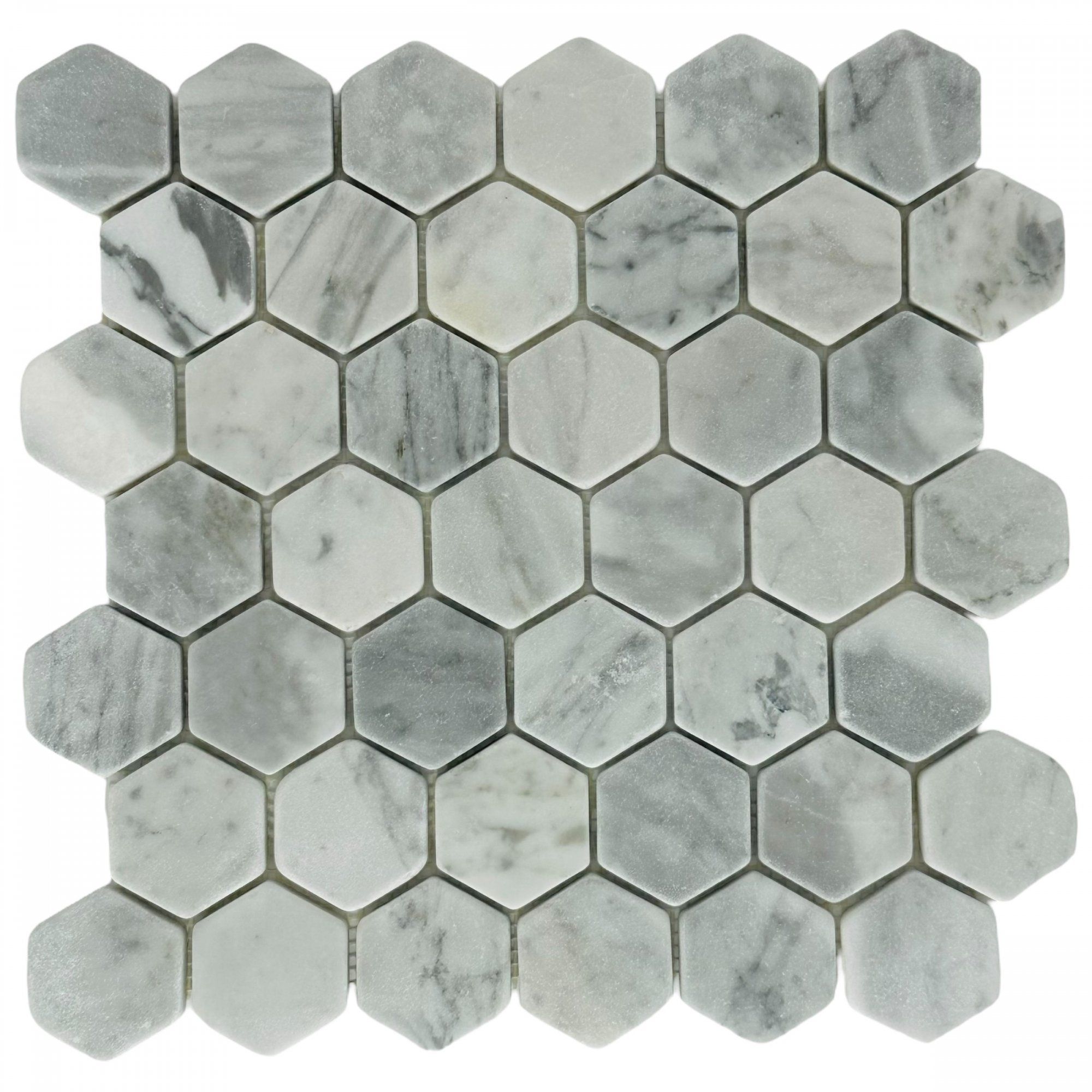 Керамическая Marble Mosaic Мозаика Hexagon Carrara Matte 28,2х32,5