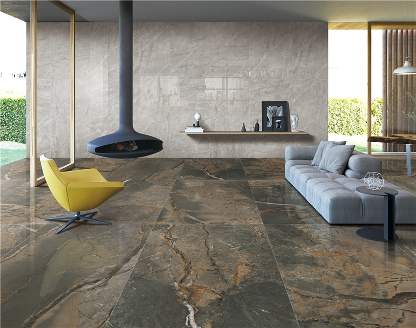 Фото в интерьере Marble Mosaic Illusion Brown
