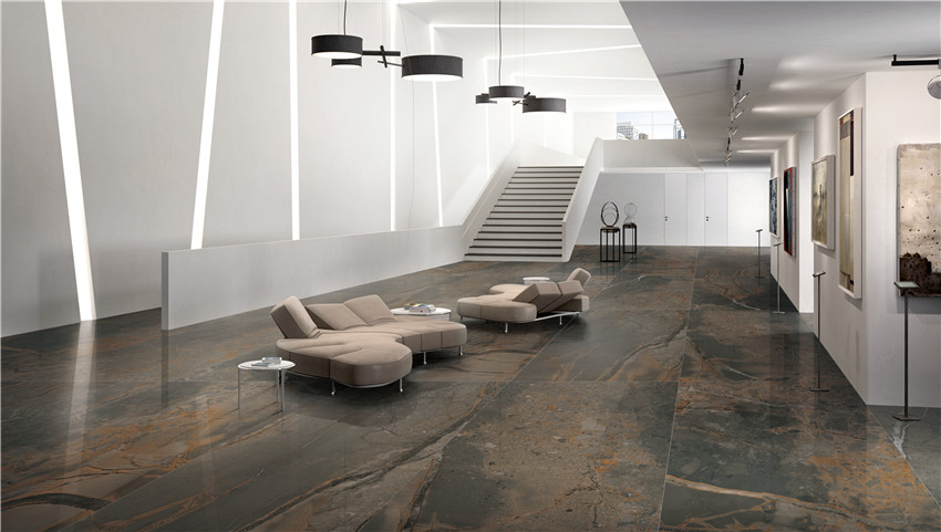 Фото в интерьере Marble Mosaic Illusion Brown