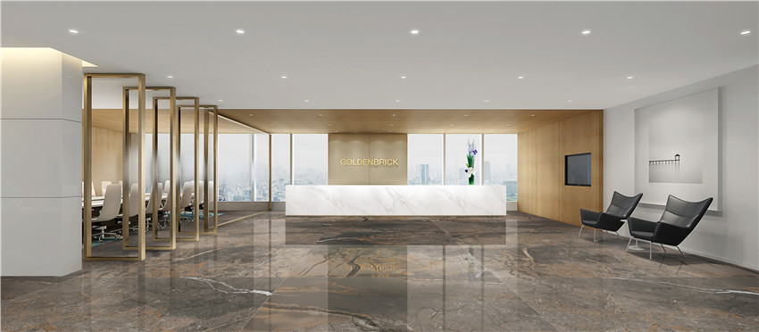 Фото в интерьере Marble Mosaic Illusion Brown