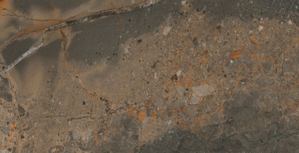 Полированный Marble Mosaic Керамогранит Illusion Brown Pol 90х180