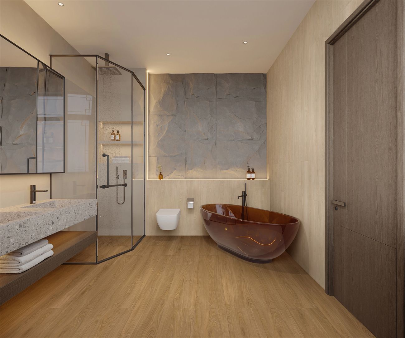 Фото в интерьере Marble Mosaic Nutwood