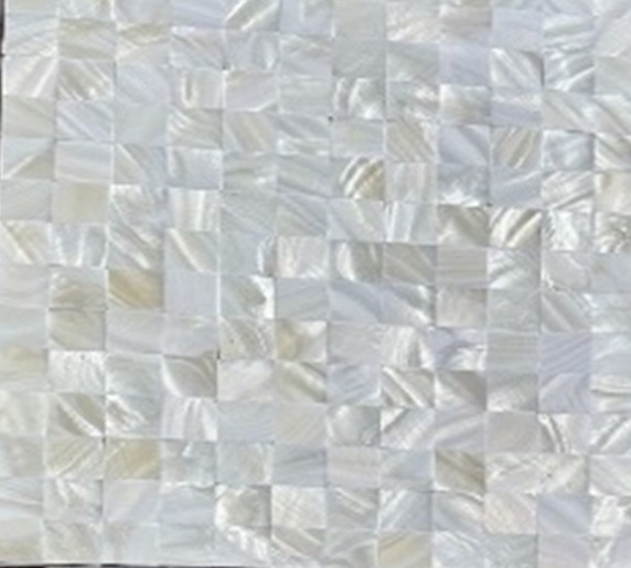Керамическая Marble Mosaic Мозаика Shell Seamless White 30х30
