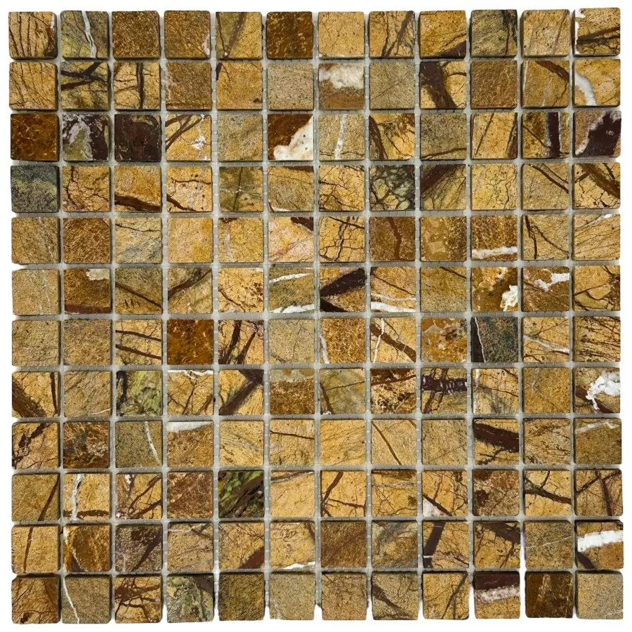 Керамическая Marble Mosaic Square 23x23 Мозаика Fancy Brown Pol 30,5х30,5