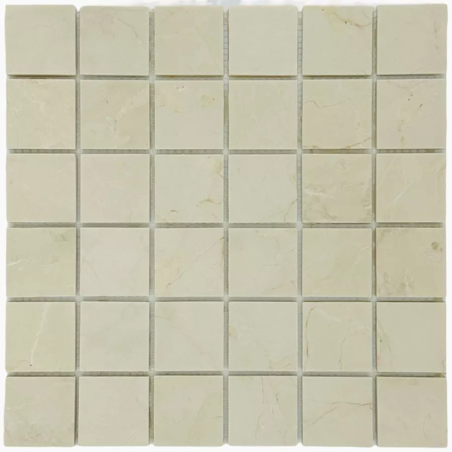 Керамическая Marble Mosaic Square 48x48 Мозаика Royal Botticino Mat 30,5х30,5