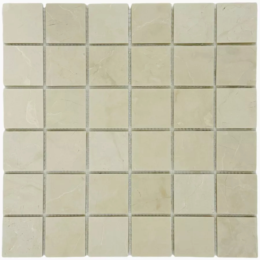 Керамическая Marble Mosaic Square 48x48 Мозаика Royal Botticino Pol 30,5х30,5