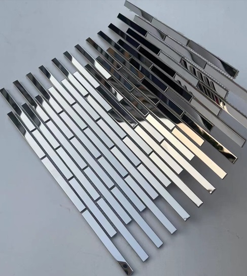 Фото в интерьере Marble Mosaic Stainless Steel