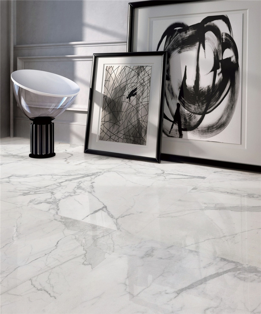 Фото в интерьере Marble Mosaic Statuario Bianco