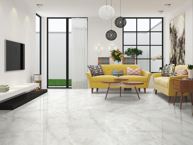 Фото в интерьере Marble Mosaic White Onyx
