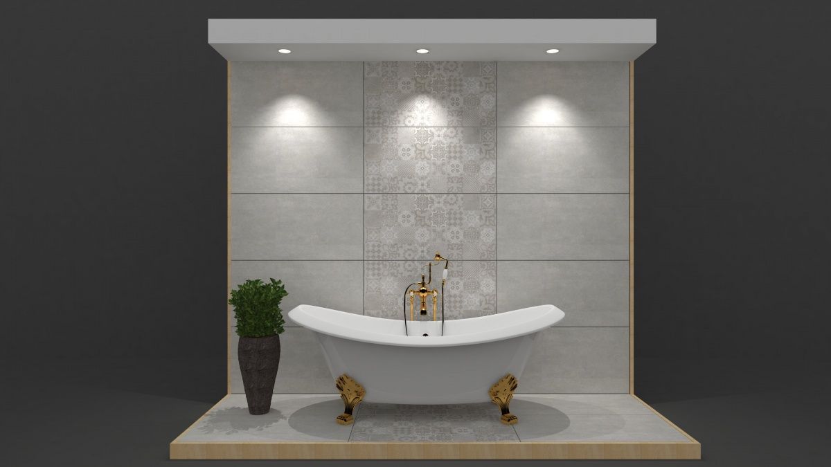 Фото в интерьере для ванной Marjan Tile Cement