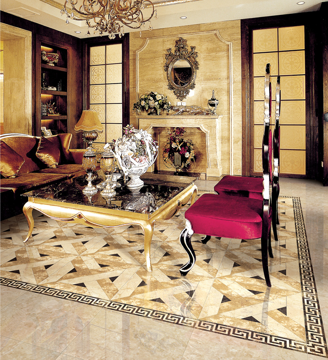 Фото в интерьере для гостиной Marmocer Modern Magic Tile