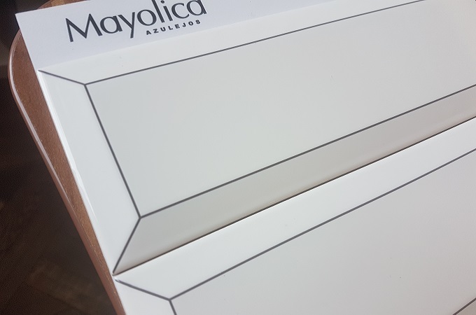Настенная Mayolica Frame White 7,5x22,5 — фото 2