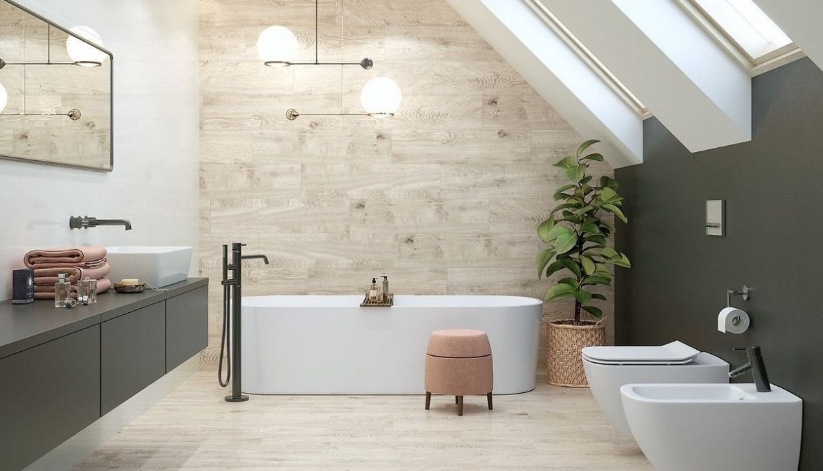 Фото в интерьере для ванной Meissen Keramik Classic Oak