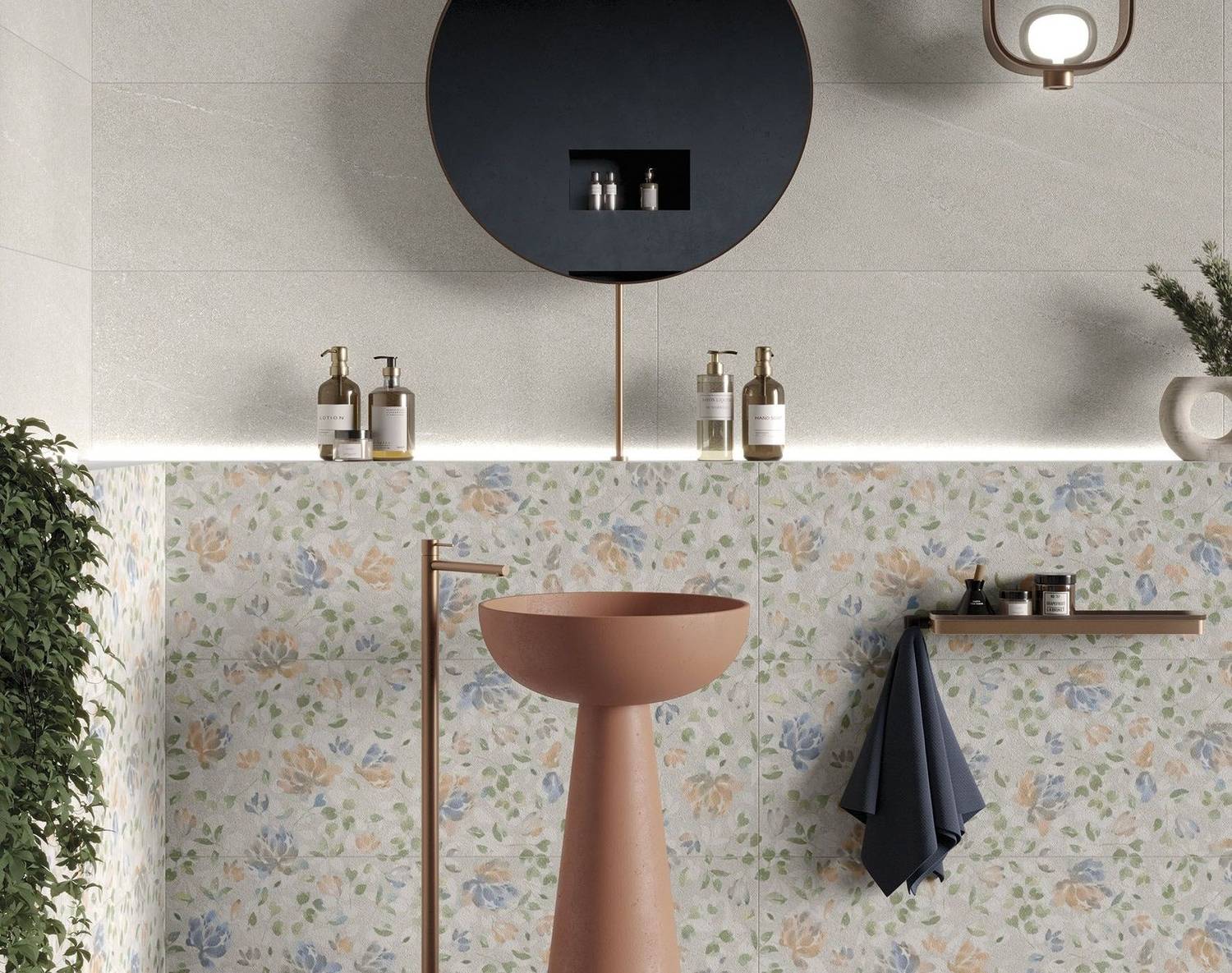 Фото в интерьере для ванной MGM Ceramiche Limestone