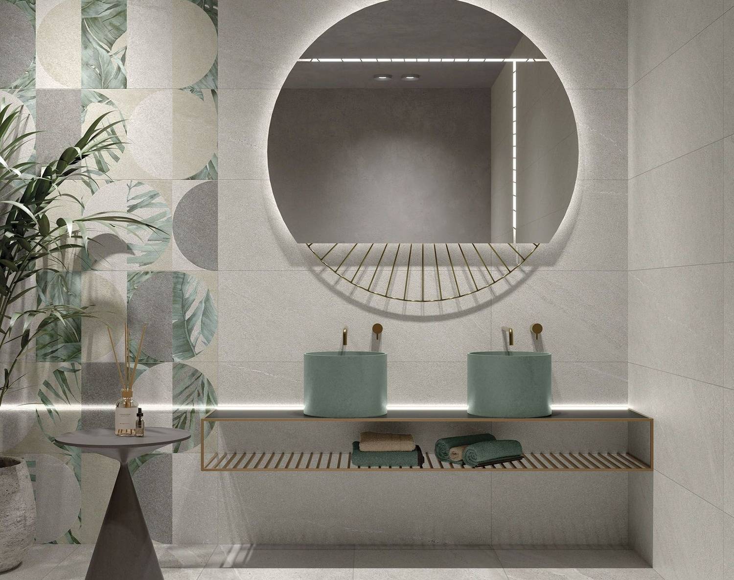 Фото в интерьере для сауны, хаммама MGM Ceramiche Limestone