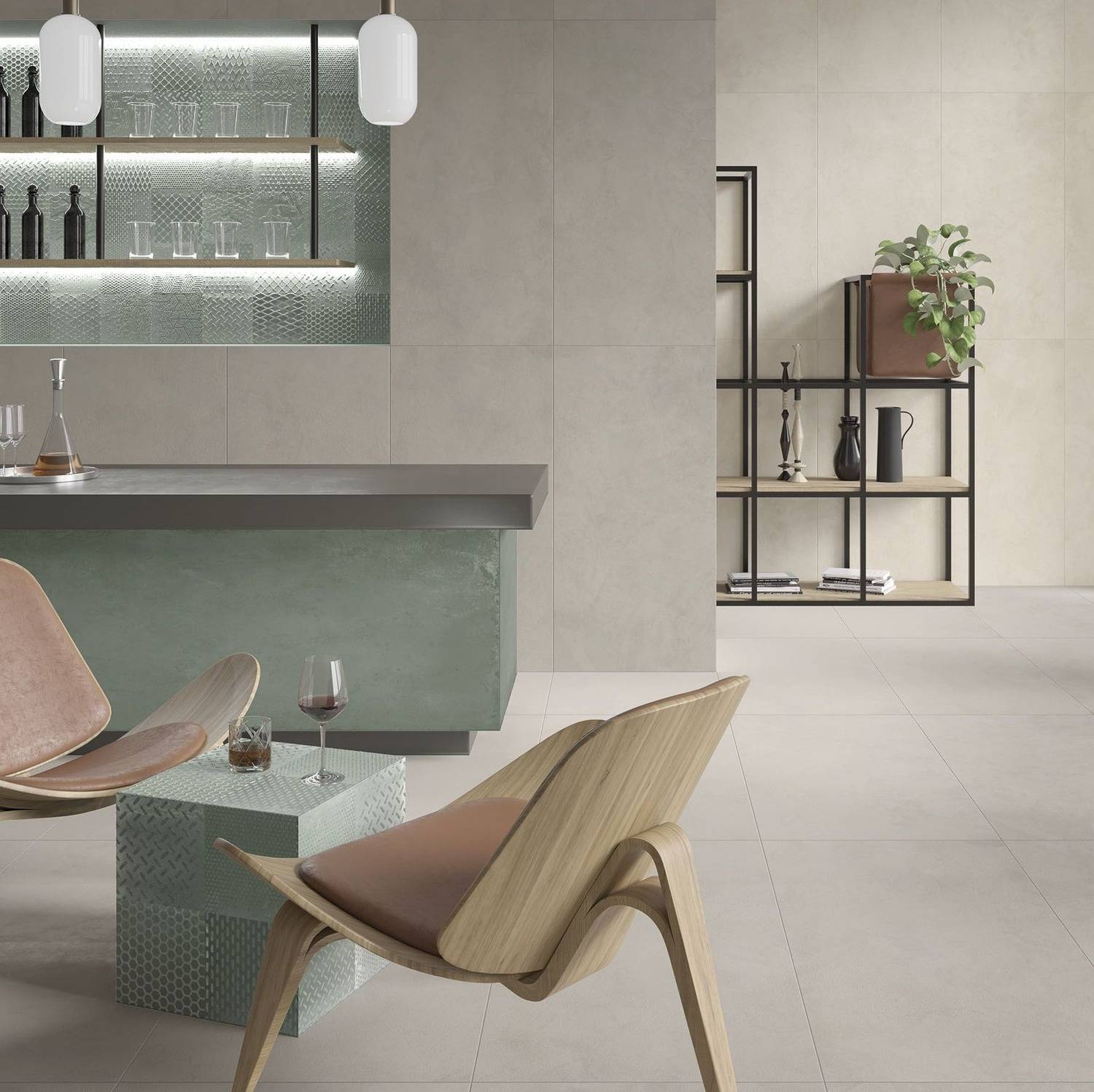 Фото в интерьере для кухни MGM Ceramiche Resin Hub