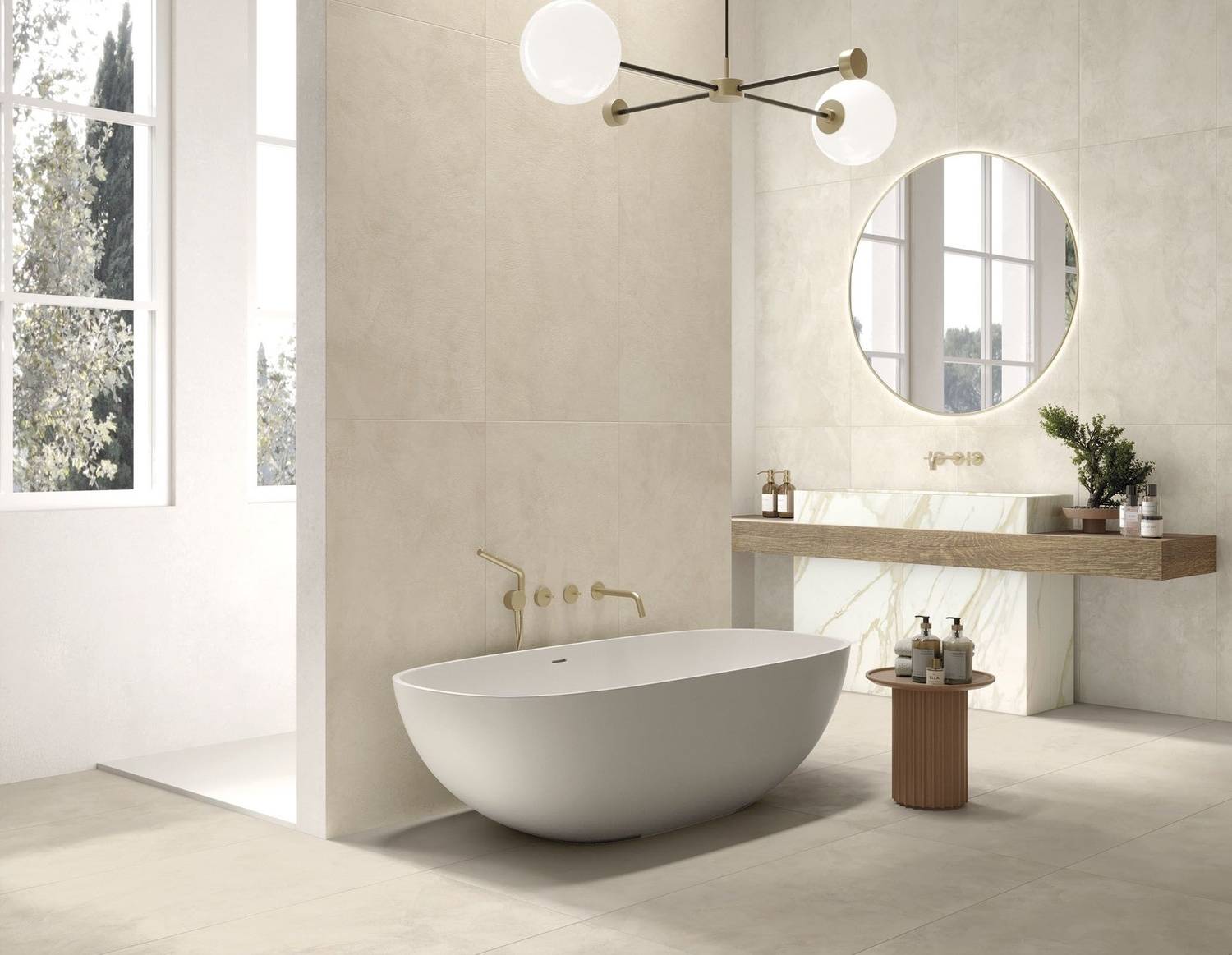 Фото в интерьере для ванной MGM Ceramiche Resin Hub