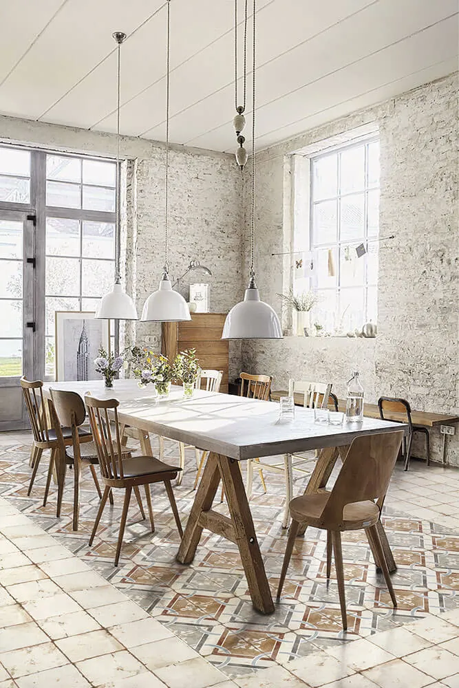 Фото в интерьере Nanda Tiles Loft Floor