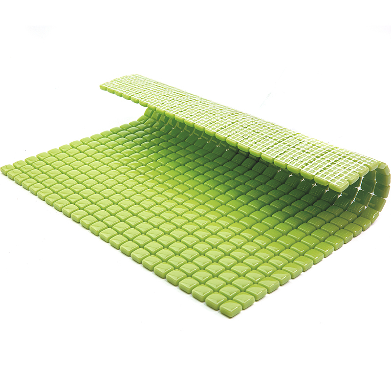 Стеклянная Natural Mosaic Flex W-91 31,5x31,5 в интерьере