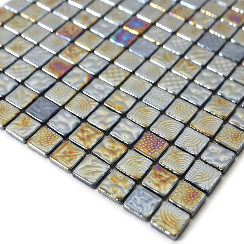Стеклянная Natural Mosaic Steppa STP-GR016-L 31,7x31,7 в интерьере
