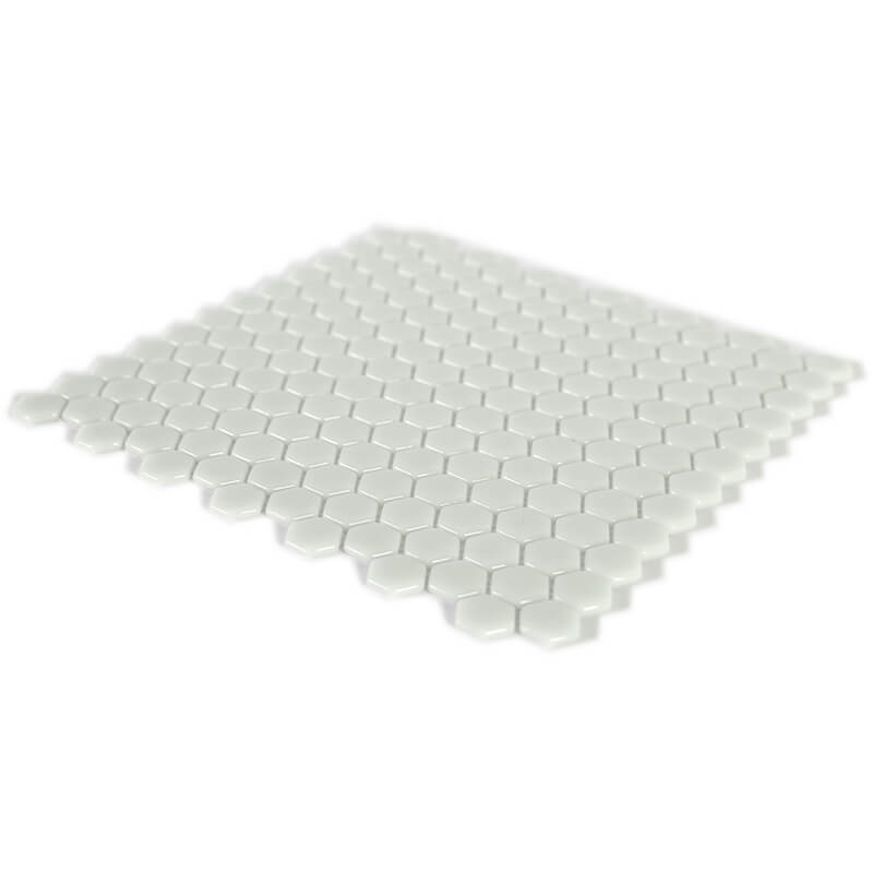 Стеклянная Natural Mosaic Steppa STP-WH001-HEX 30x30 в интерьере