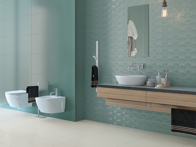 Фото в интерьере для ванной Naxos Shiny