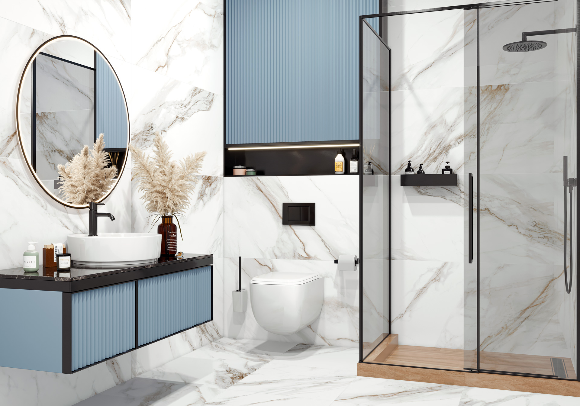 Фото в интерьере New Trend Calacatta Andrea