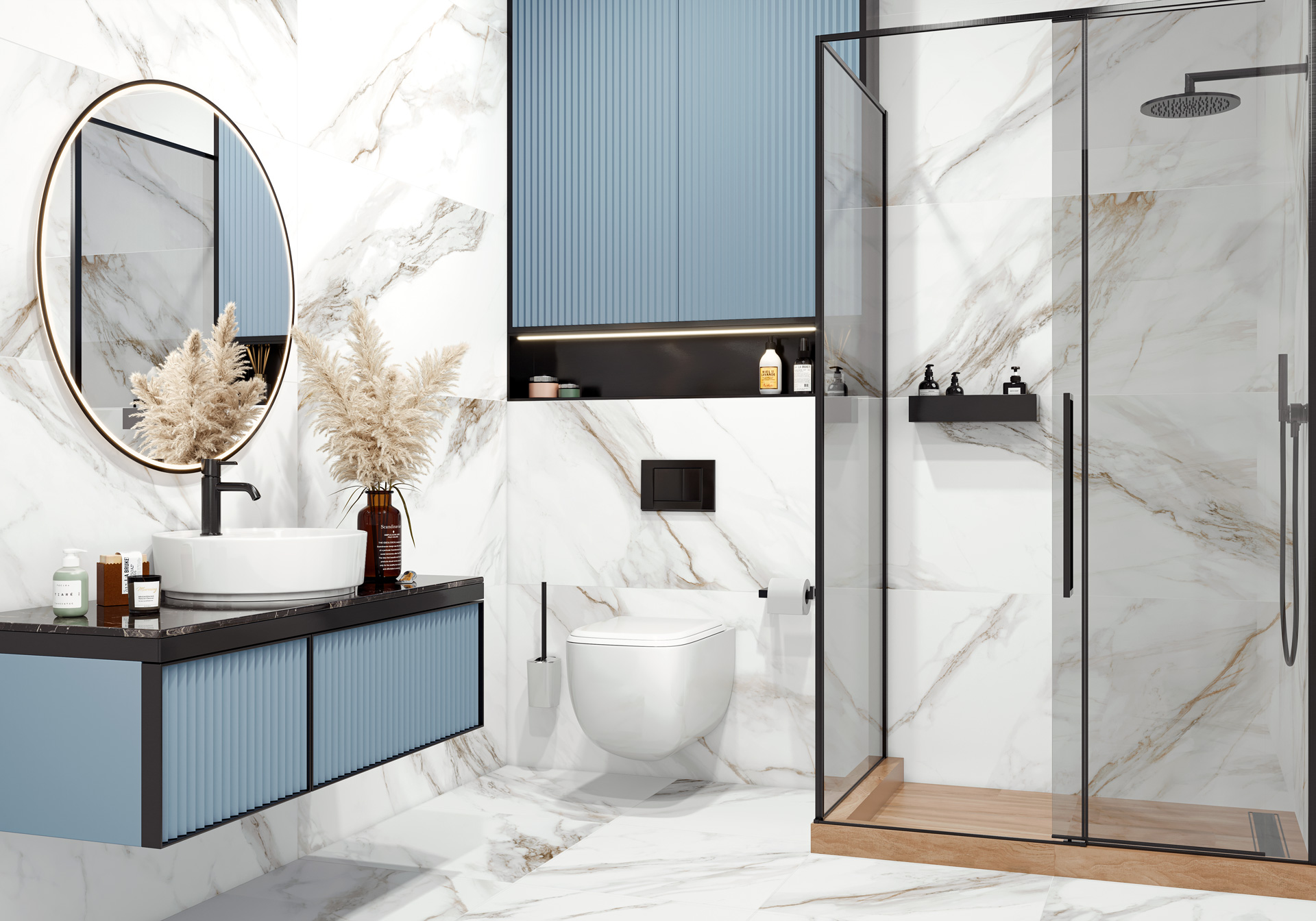 Фото в интерьере New Trend Calacatta Andrea
