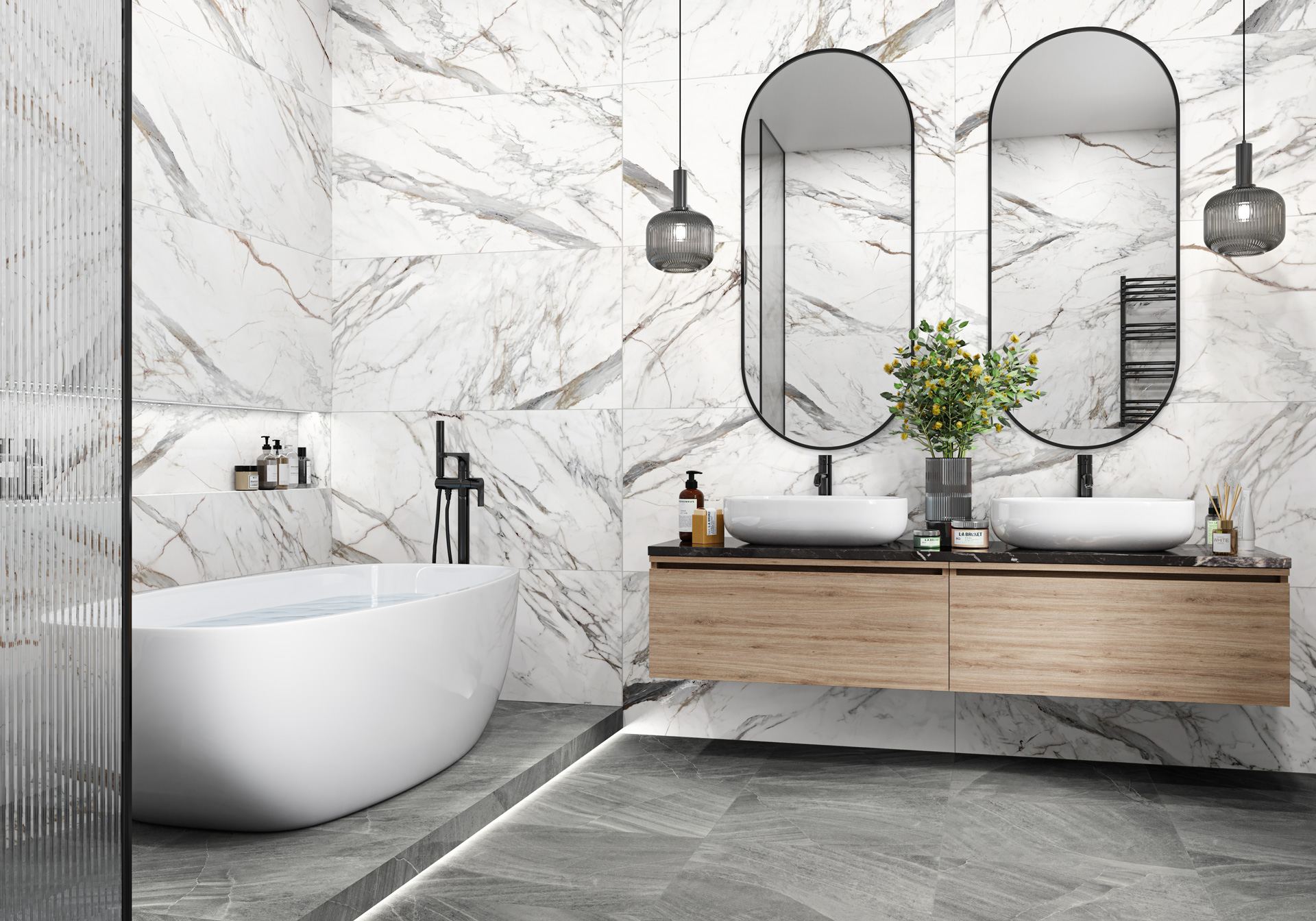 Фото в интерьере New Trend Carrara Cersei