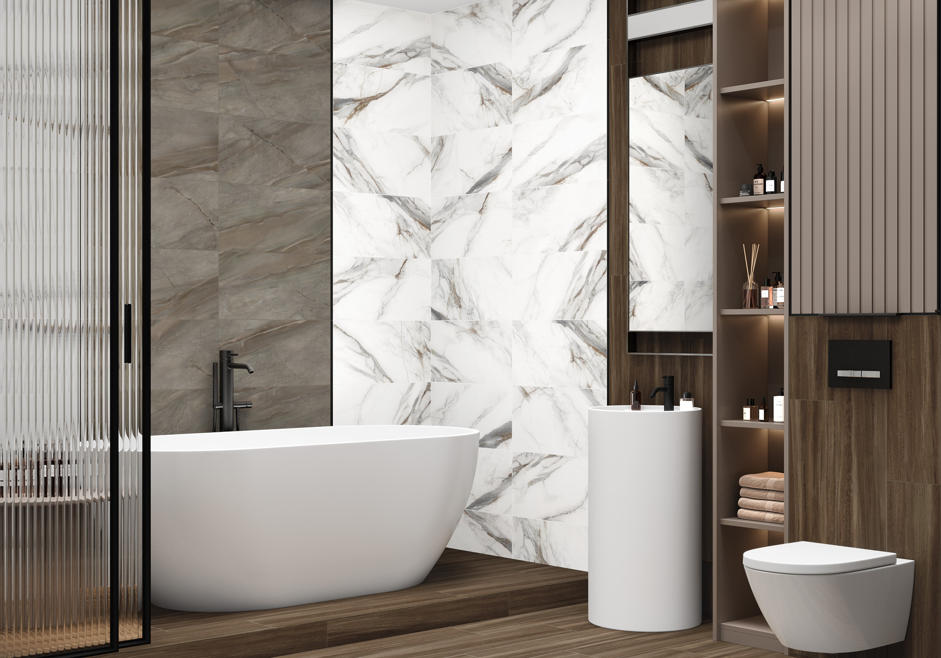 Фото в интерьере New Trend Carrara Cersei