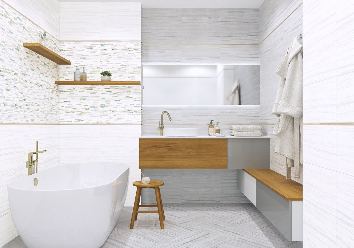 Фото в интерьере для ванной New Trend Gemstone