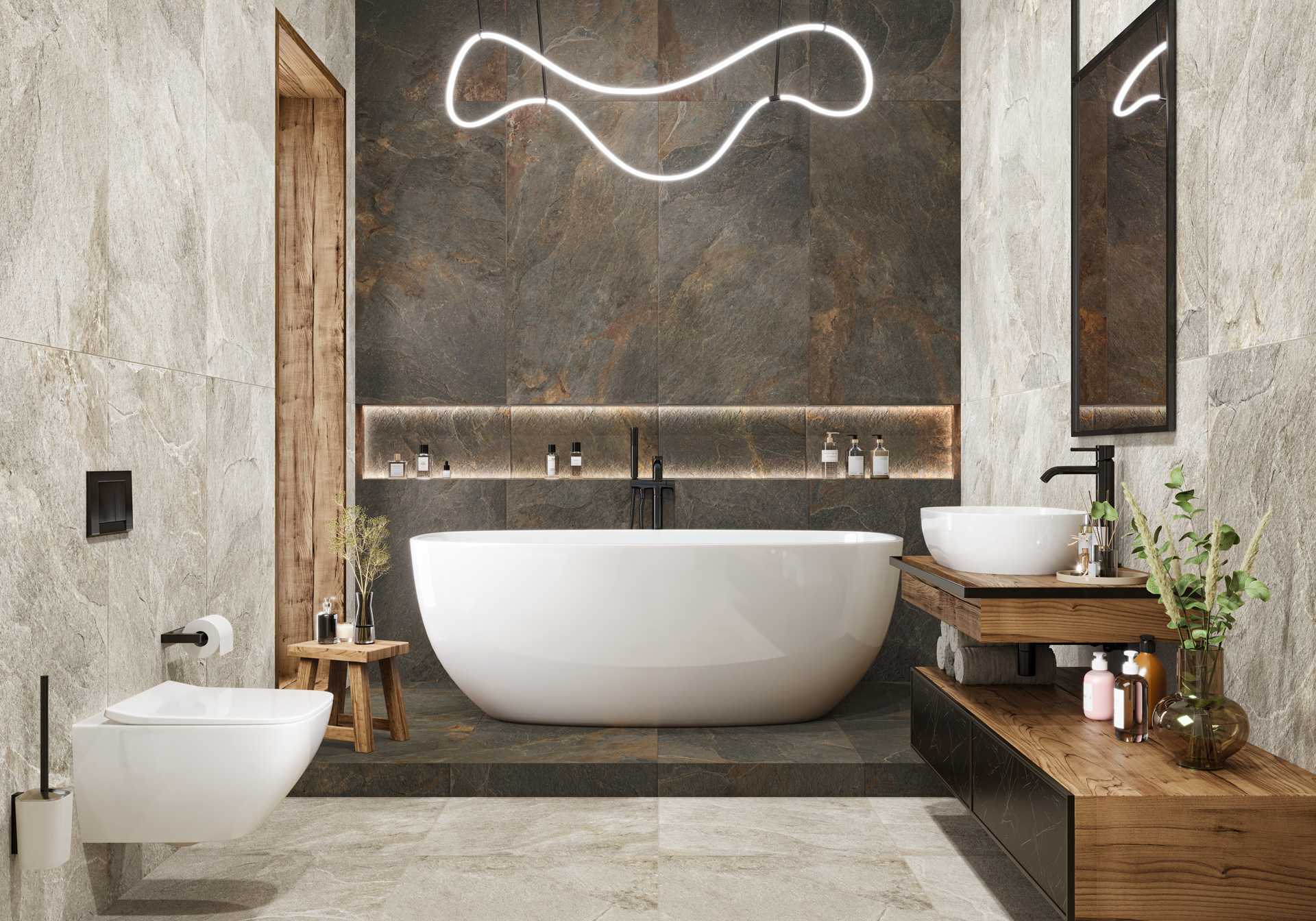 Фото в интерьере New Trend Stoncrete
