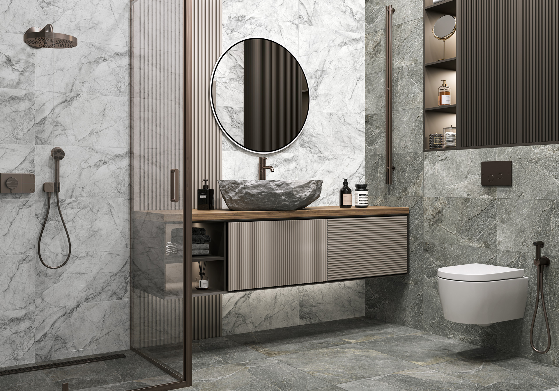 Фото в интерьере New Trend Stoncrete