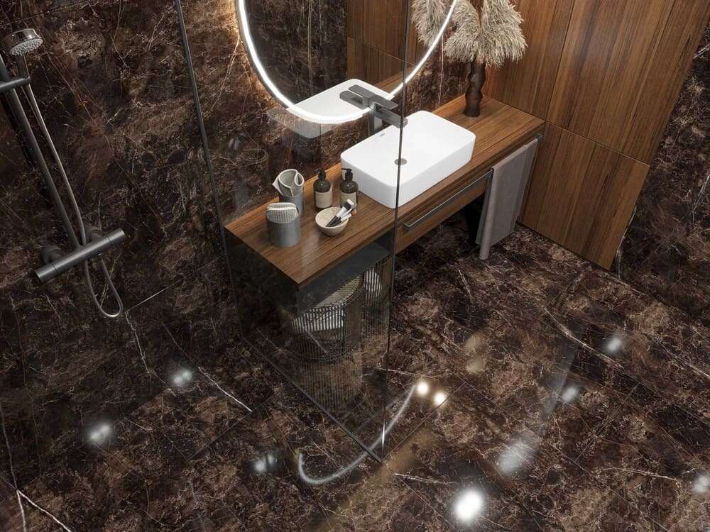 Фото в интерьере для ванной Onlygres Marble
