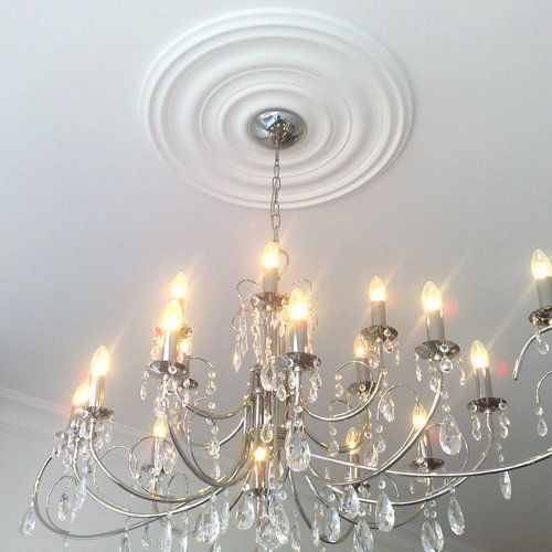 Розетки потолочные Orac Decor Luxxus R09 розетка полиуретан 485х485х37 мм. — фото 3