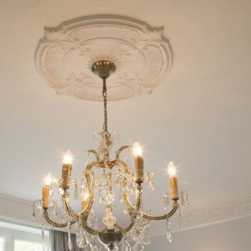 Розетки потолочные Orac Decor Luxxus R73 розетка полиуретан 700х700х59 мм. — фото 2