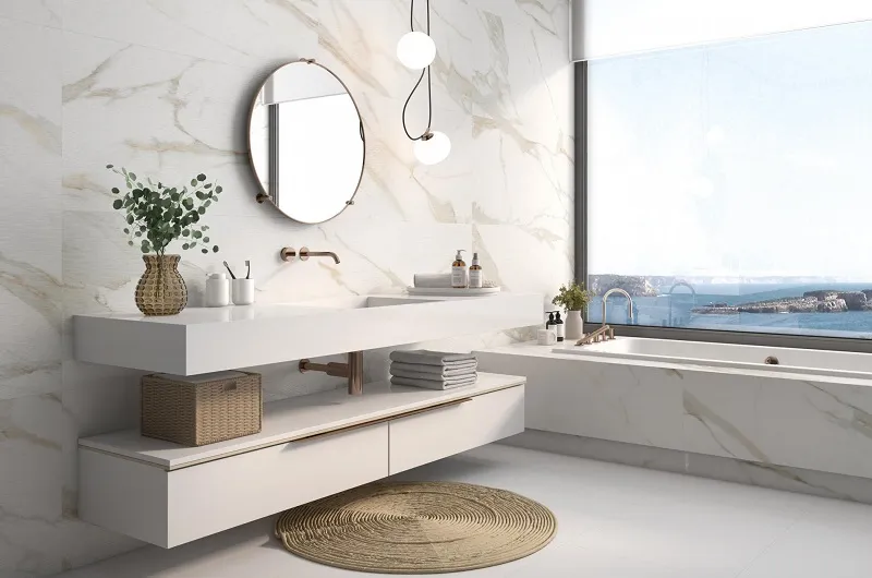 Фото в интерьере Pamesa Antic Calacata Gold