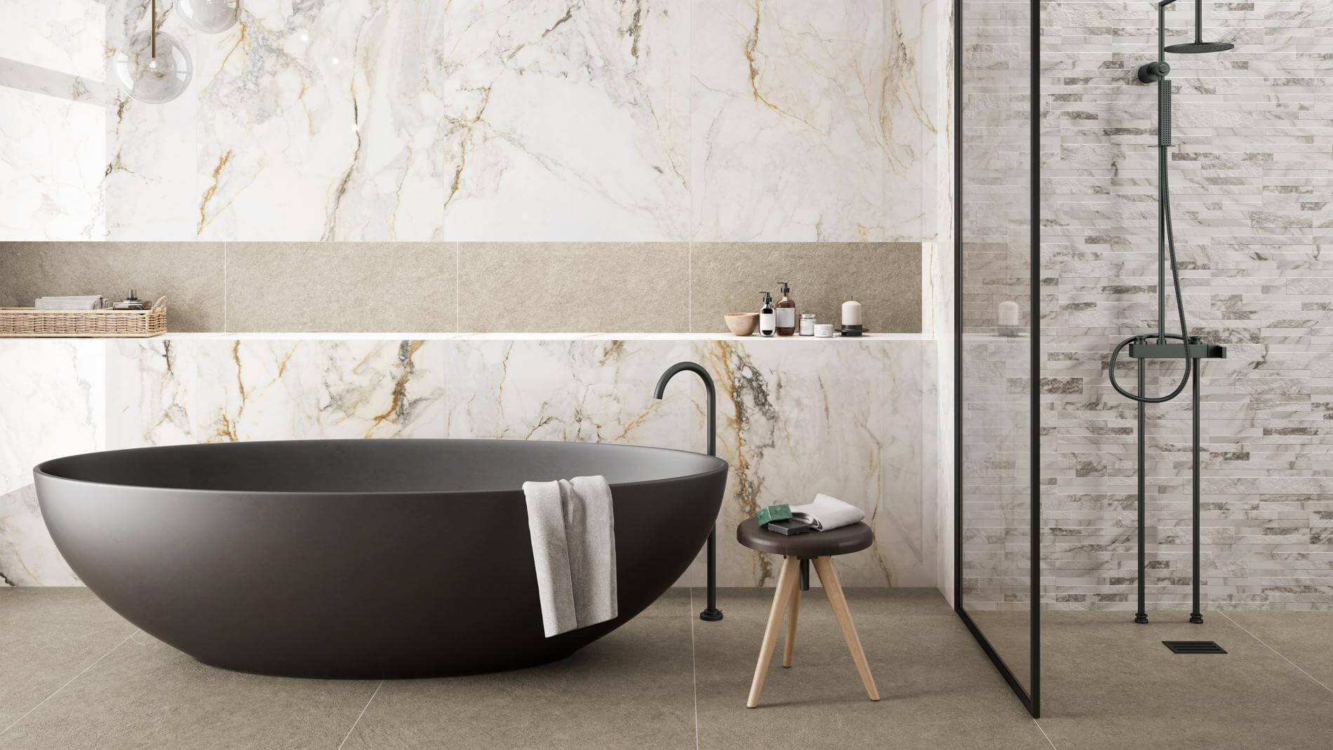 Фото в интерьере для ванной Pamesa Cr. Pisa