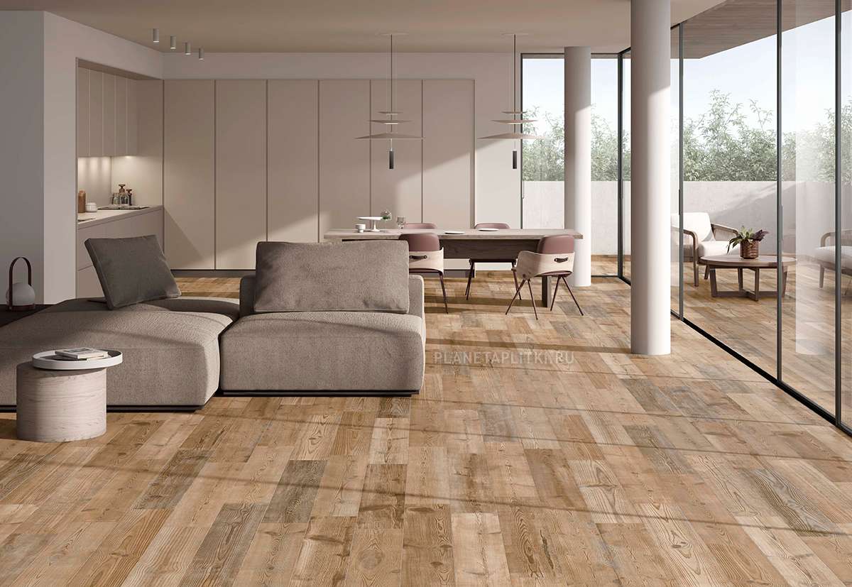 Фото в интерьере для гостиной Pamesa Pine Wood