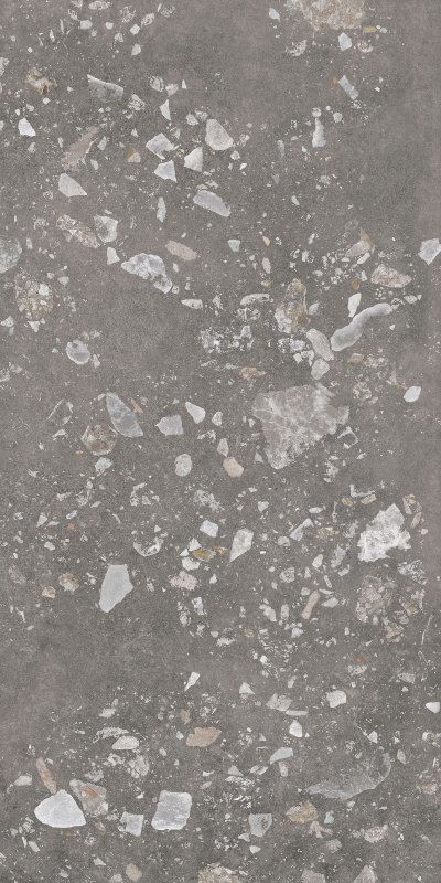 Матовый Керамогранит Pastorelli Ceramiche Yourself Dark Grey Bubble Rett. 60х120
