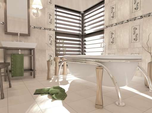 Фото в интерьере для ванной Polcolorit  Trevi