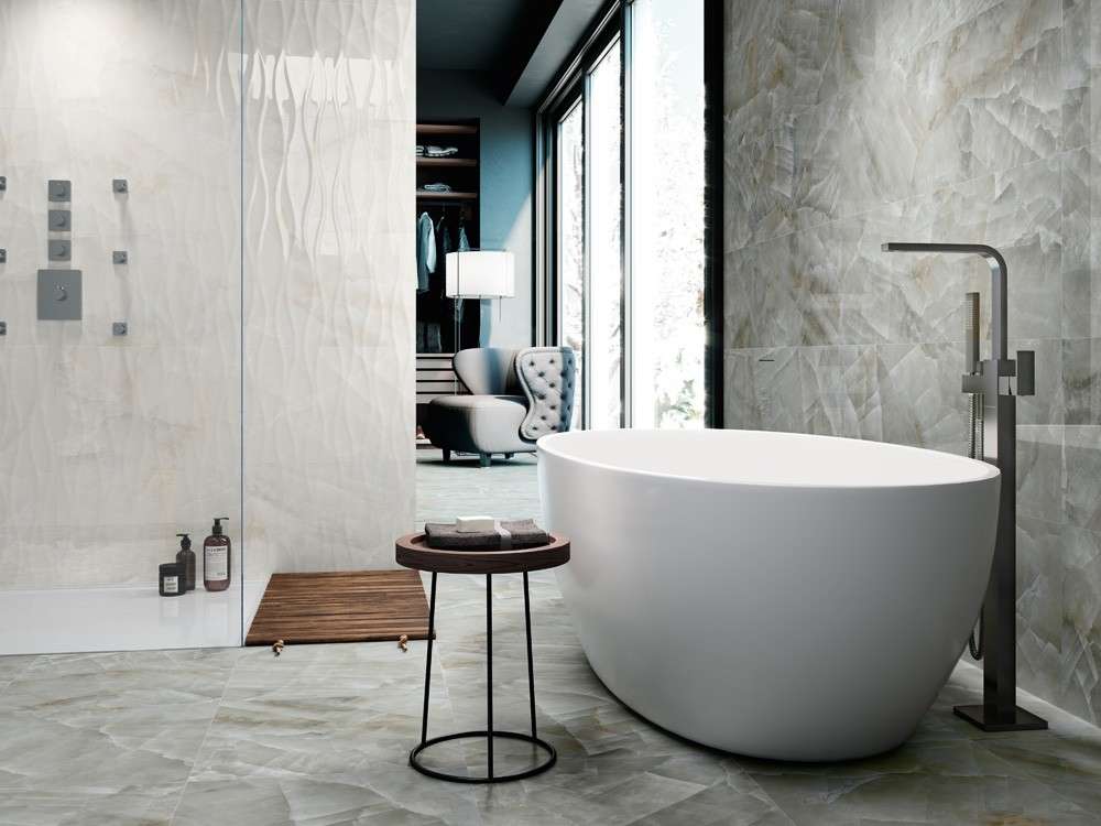 Фото в интерьере для ванной Porcelanite Dos 1217