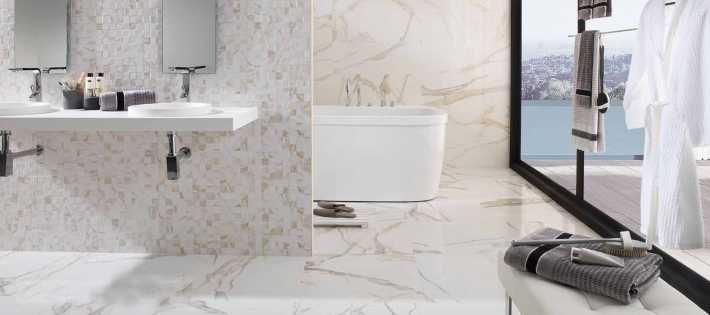 Фото в интерьере Porcelanosa  Calacata