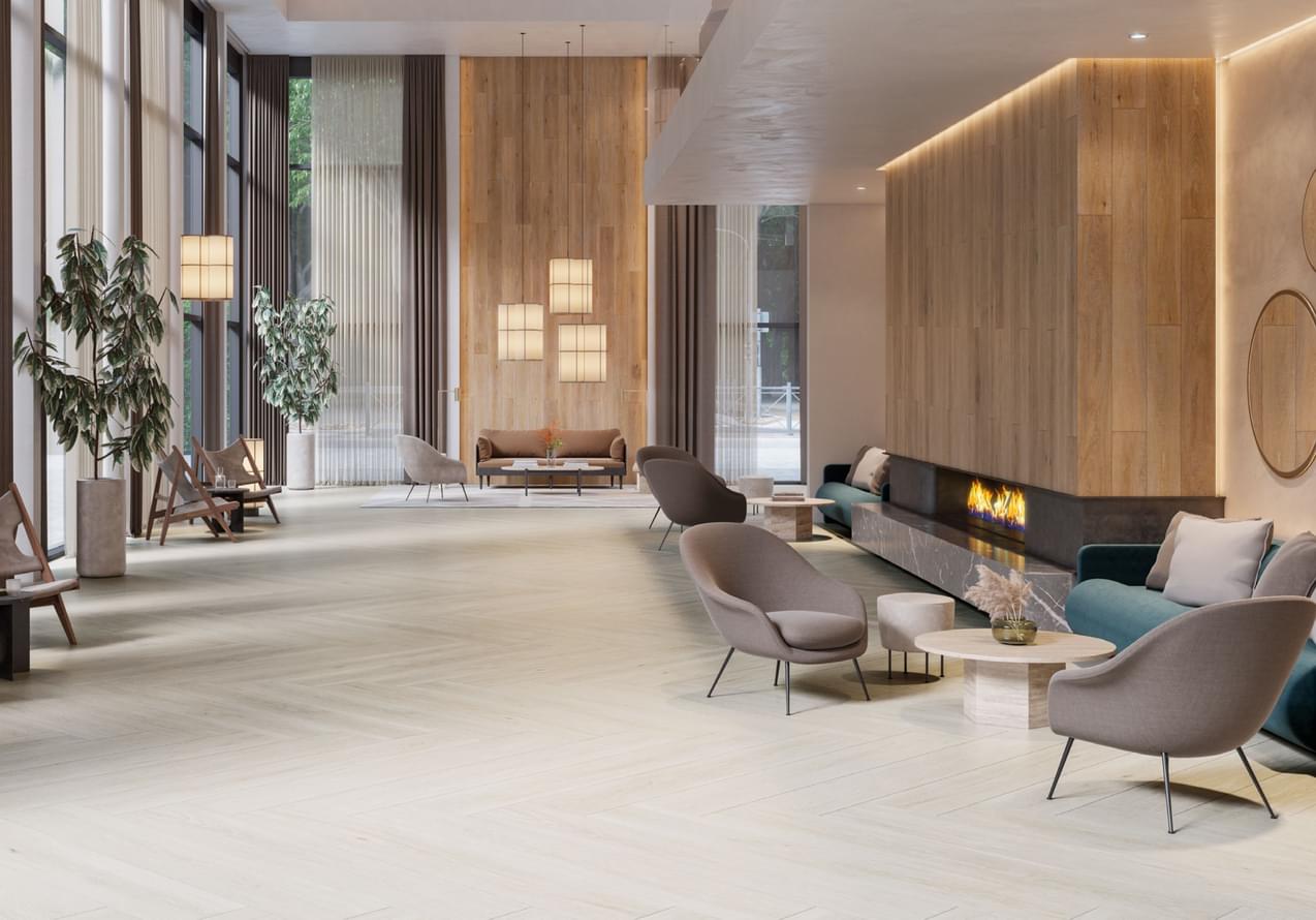 Фото в интерьере для гостиной Porcelanosa  Devon