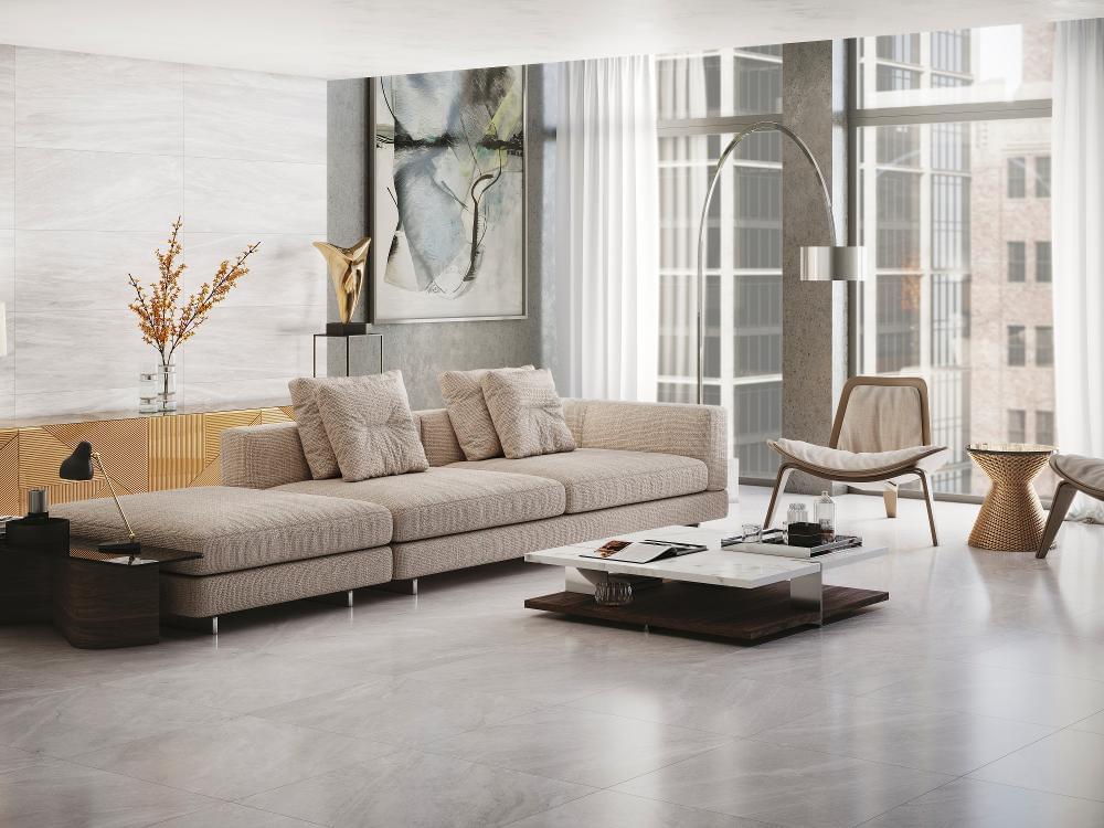 Фото в интерьере для гостиной Porcelanosa  Indic