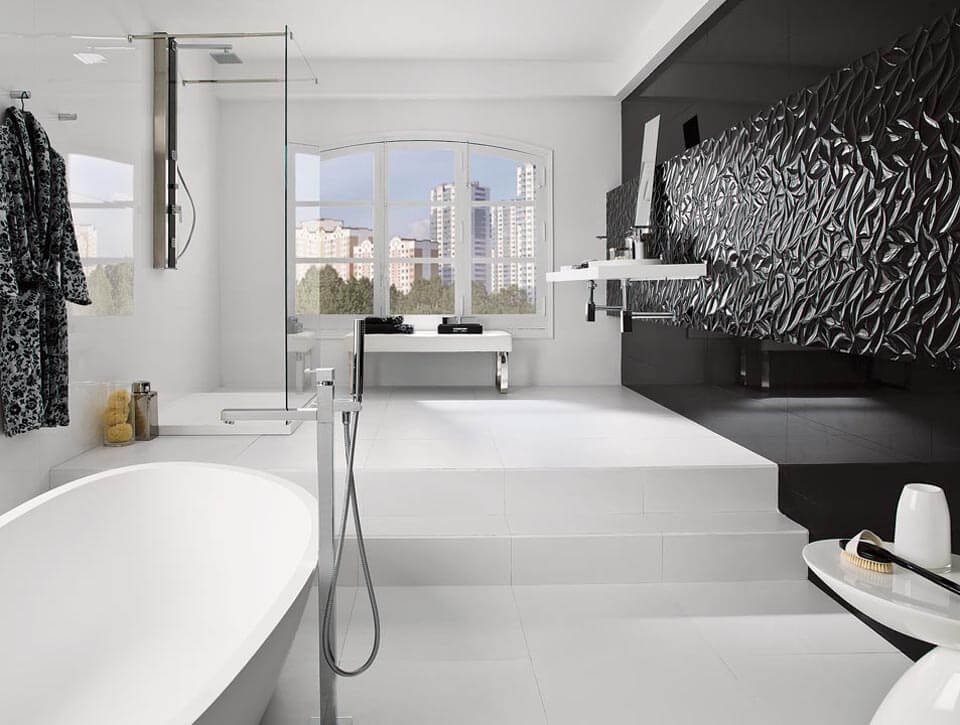 Фото в интерьере для ванной Porcelanosa  Marmi Deco
