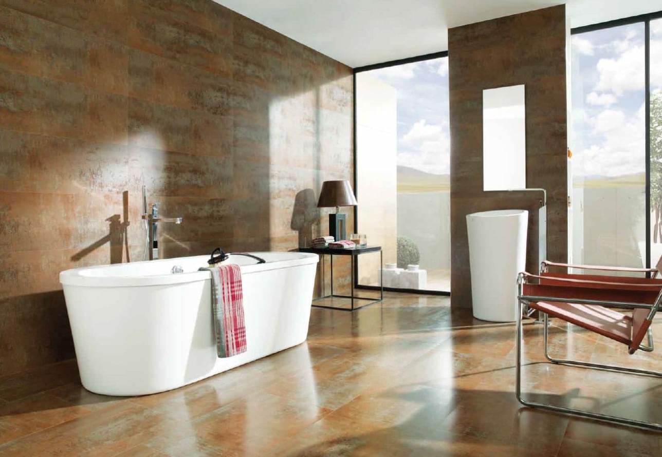 Фото в интерьере Porcelanosa  Ruggine